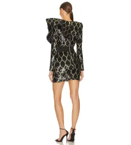 Zhivago Mean Streets Mini Dress Black Size 10 for rent on The Volte - image 2