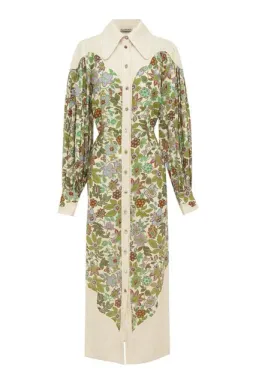 Alemais - Isabella Panel Midi Dress Floral - Size 10 for rent on The Volte - image 4