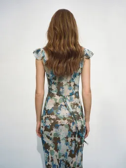 Réalisation Par Lila Dress Hydrangea Size S / AU 6 for rent on The Volte - image 2