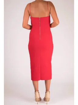 Bec & Bridge Tasha Midi Dress Red Size AU 6 for rent on The Volte - image 3