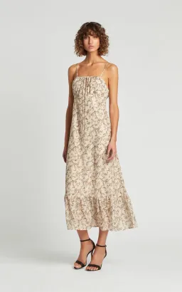 Sir The Label Annalie Tiered Maxi Dress Print Size 0/ AU 6 for rent on The Volte - image 1