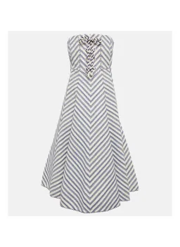 Zimmermann High Tide lace Midi Dress Print Size 1 / AU 10 for rent on The Volte - image 3