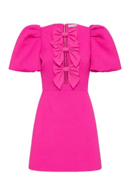Rebecca Vallance Cecily Mini Dress Pink Size 10 for rent on The Volte - image 4