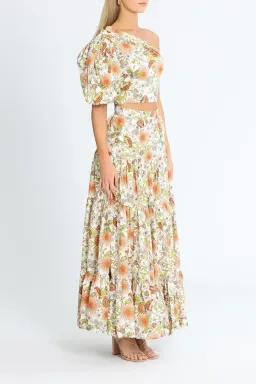 Torannce Frida Blouse & Day To Night Skirt Set Floral Size 10 for rent on The Volte - image 2