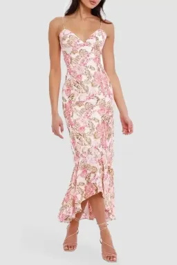 Significant Other Sangria Dress in Floral Size 8 for rent on The Volte - image 2