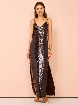 Alemais Geanie Sequin Gown Size 10 for rent on The Volte - image 1