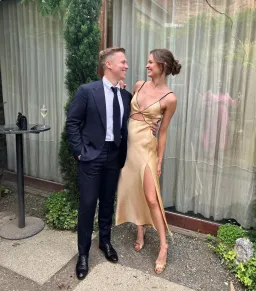 Bec & Bridge Hazel Dress Maxi Dress Wheat Size AU 10 for rent on The Volte - image 5