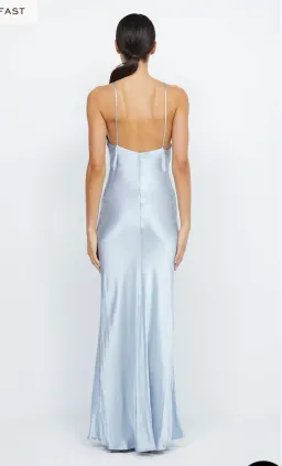 Bec & Bridge Moon Dance V Maxi Dress in Dusty Blue Size 6 for rent on The Volte - image 2