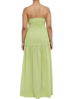 Bec & Bridge Solstice Maxi Dress Green Size 6 for rent on The Volte - image 2