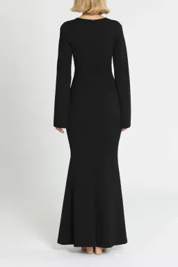 Pasduchas Amaryllis Gown in Black Size 8 for rent on The Volte - image 3