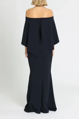 Pasduchas Composure Gown in Navy Size 10 for rent on The Volte - image 3