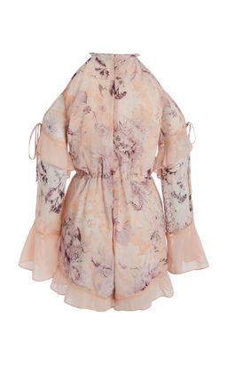 Paloma Cold Shoulder Romper size 10 for rent on The Volte - image 2