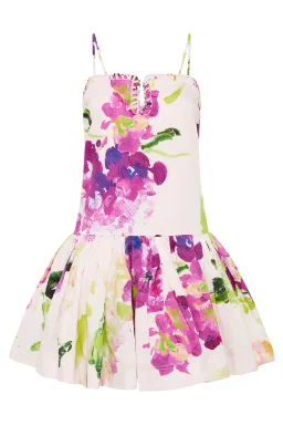 Aje Willow Sweetheart Mini Dress Wild Hydrangea Size AU 12 for rent on The Volte - image 4