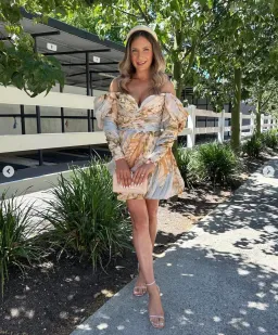 Zimmermann Luminosity Drape Mini Dress Size 0P / AU 6 for rent on The Volte - image 1