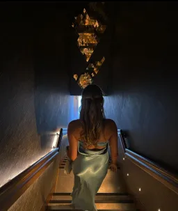 Bec & Bridge Moondance Strapless Dress Sea Spray Size 6 for rent on The Volte - image 5