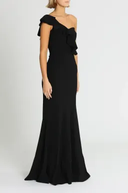 Rebecca Vallance Gigi Bustiere Gown in Black Size 8 for rent on The Volte - image 2