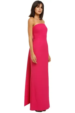 Rebecca Vallance Natalia Tie Gown in Magenta Size 14 for rent on The Volte - image 2