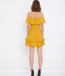 Calli Alana Halter Neck Mini Dress for rent on The Volte - image 2