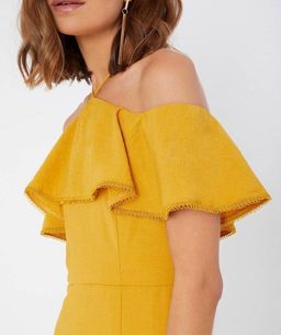 Calli Alana Halter Neck Mini Dress for rent on The Volte - image 4