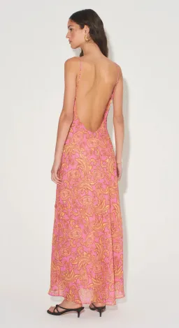 Hansen & Gretel Florencia Maxi Dress Pink Spice Size XS / AU 6 for rent on The Volte - image 2