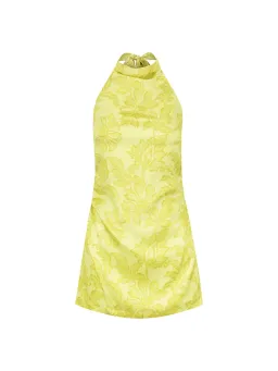 Hansen & Gretel Tenzing Mini Dress Paradise Green Size AU 6 for rent on The Volte - image 5