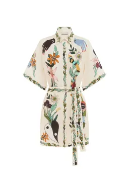 Alemais Meagan Mini Dress Floral Print Size AU 10 for rent on The Volte - image 4