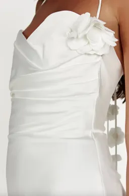 Meshki Otillie Mini Dress White Size 10 for rent on The Volte - image 4