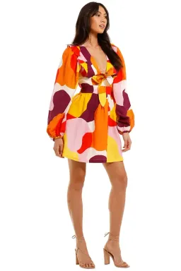 Rebecca Vallance Del Rio Mini Dress Multi Size 12 for rent on The Volte - image 2