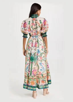 Zimmermann Ginger Swing Maxi Dress Multi Print Size 1 / AU 10 for rent on The Volte - image 3