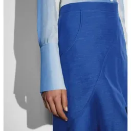 Witchery X Ellery A-line Mini Skirt Ultra Blue Size AU 14 for rent on The Volte - image 3