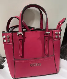 Guess Delaney Tote Bag Red for rent on The Volte - image 1