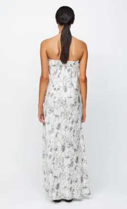 Bec & Bridge Tillie Strapless Maxi Dress Linear Floral Size AU 10  for rent on The Volte - image 3