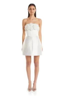 Eliya the Label Tehanni Dress White Size AU 12 for rent on The Volte - image 1