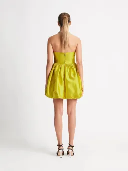 Sheike Imperial Mini Dress Yellow Size 6 for rent on The Volte - image 2