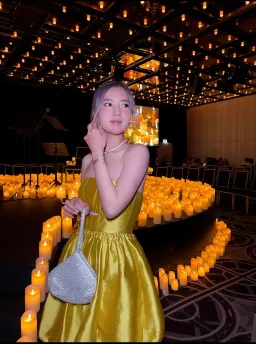 Sheike Imperial Mini Dress Yellow Size 6 for rent on The Volte - image 3