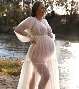 We Are Reclamation Wish For It Gown Cream One Size for rent on The Volte - image 8