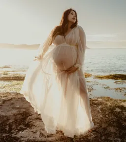 We Are Reclamation Wish For It Gown Cream One Size for rent on The Volte - image 1