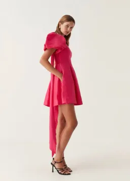 Aje Arista Tulip Sleeve Mini Dress Size 12  for rent on The Volte - image 4