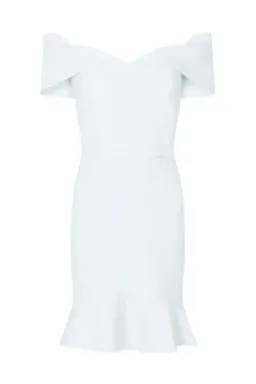 Rebecca Vallance Hamptons Mini Dress Pale Blue Size 8 for rent on The Volte - image 2