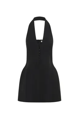 Camilla and Marc Petra Mini Dress Black Size 8  for rent on The Volte - image 4