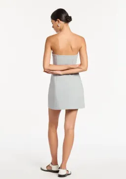 Sir The Label Sandrine Mini Dress Ice Blue Size 10  for rent on The Volte - image 3