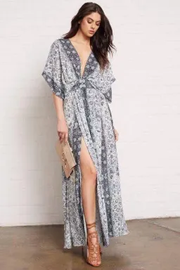 Sheike Bijar Maxi Dress Print Size 16 for rent on The Volte - image 3