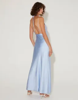 Hansen & Gretel Delphine Dress Cornflower Blue Size S/ AU 8 for rent on The Volte - image 4