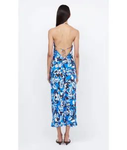 Bec & Bridge Clarisse Halter Maxi Dress in Blue Lagoon Hawaiian Floral Size 10 for rent on The Volte - image 2