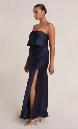 Bec & Bridge The Dreamer Strapless Top Size 10 and Skirt Size 8 Set in Ink  for rent on The Volte - image 2