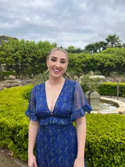 Talulah Morning Light Midi Dress Blue Size 1/ AU 8 for rent on The Volte - image 3