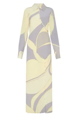 Sir the Label Adrianna Shirt Dress Print Size 1 / AU 8 for rent on The Volte - image 4