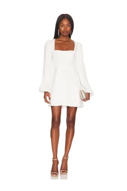 For Love and Lemons Beatrice Mini Dress White Size S / AU 8 for rent on The Volte - image 1