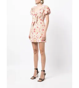 Rebecca Vallance  Catania O/S Mini Dress Floral Size 10 for rent on The Volte - image 1