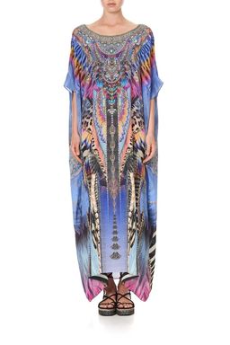 Camilla Love On The Wing Round Neck Kaftan Size 10 for rent on The Volte - image 4